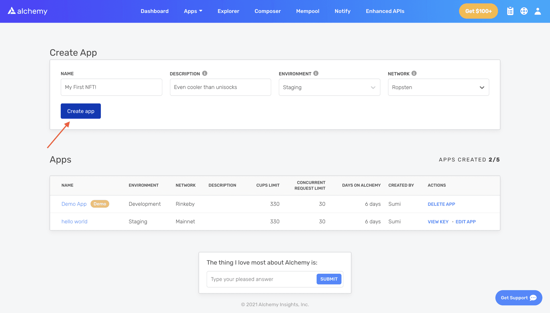 Configure e publique seu aplicativo